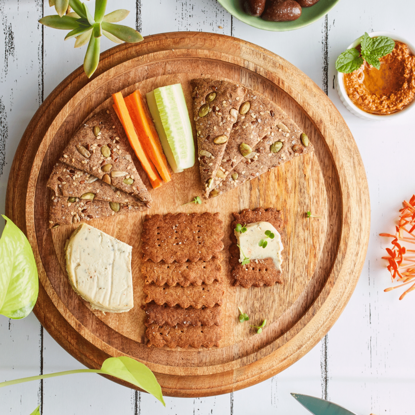 Wholewheat baked cookie