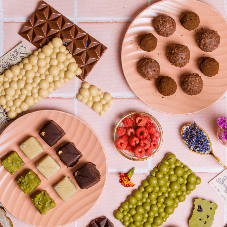 A lot of chocolates